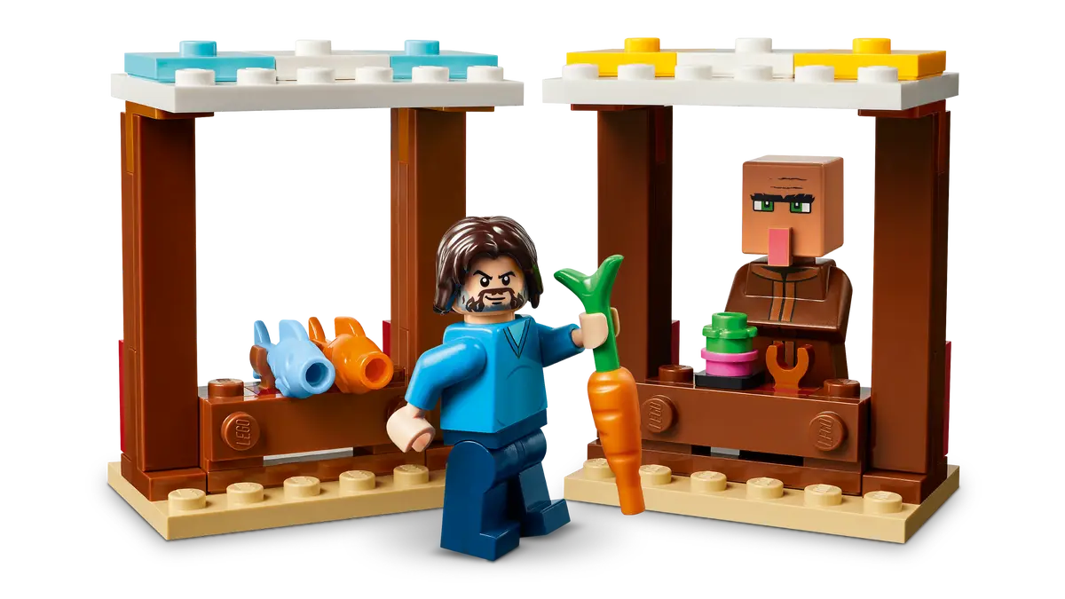 Lego Minecraft The Ghast Balloon Village Attack 21273