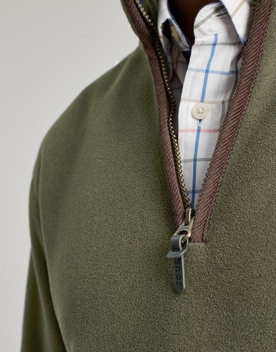 Joules Coxton Quarter Zip Fleece Sweatshirt