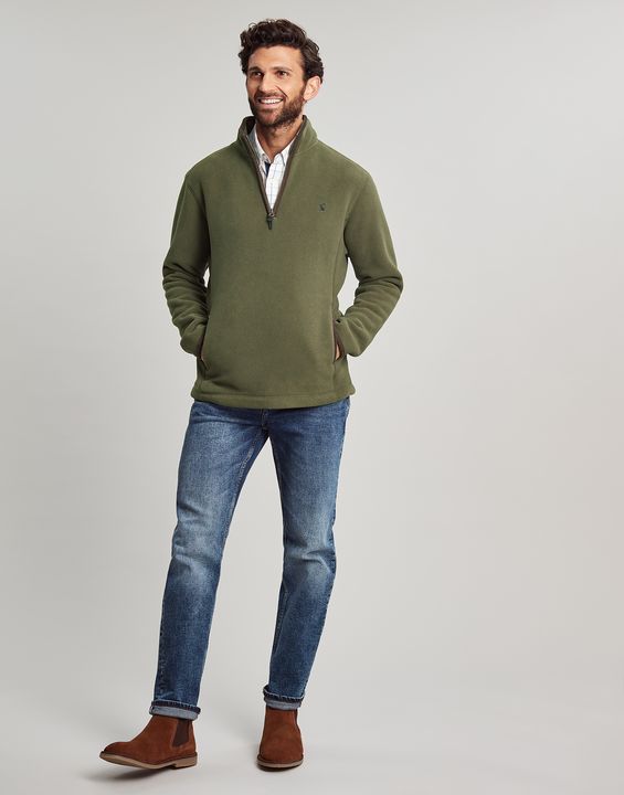 Joules Coxton Quarter Zip Fleece Sweatshirt