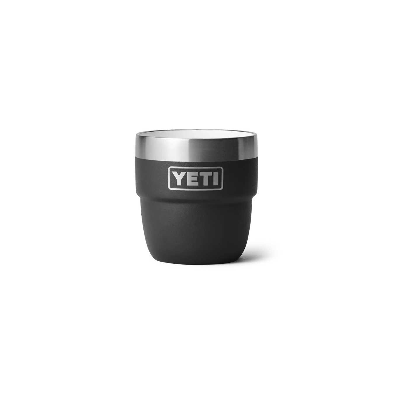 YETI Rambler 4oz (118ml) Stackable Cups with DuraSip Ceramic Lining 2-Pack - Black