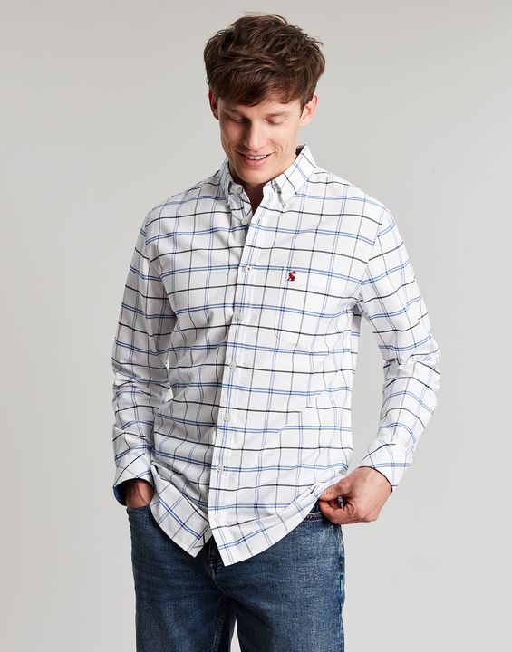 Joules Welford Long Sleeve Classic Fit Check Shirt