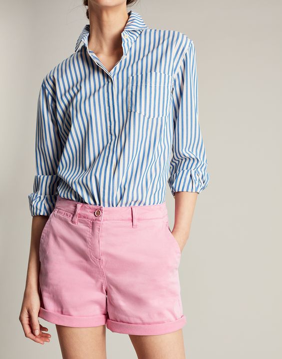 Joules Cruise Mid Length Chino Short - Pink