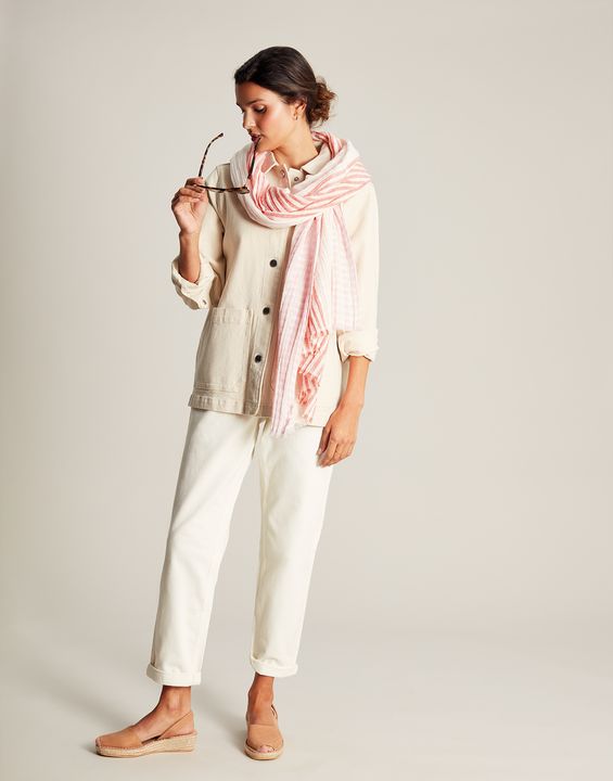 Joules Orla Lightweight Texture Scarf