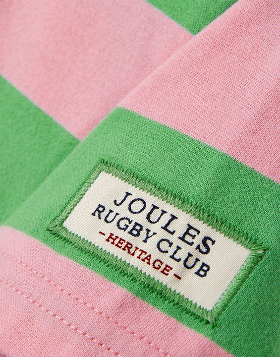 Joules Boys Ozzy Stripe Jersey Polo Shirt