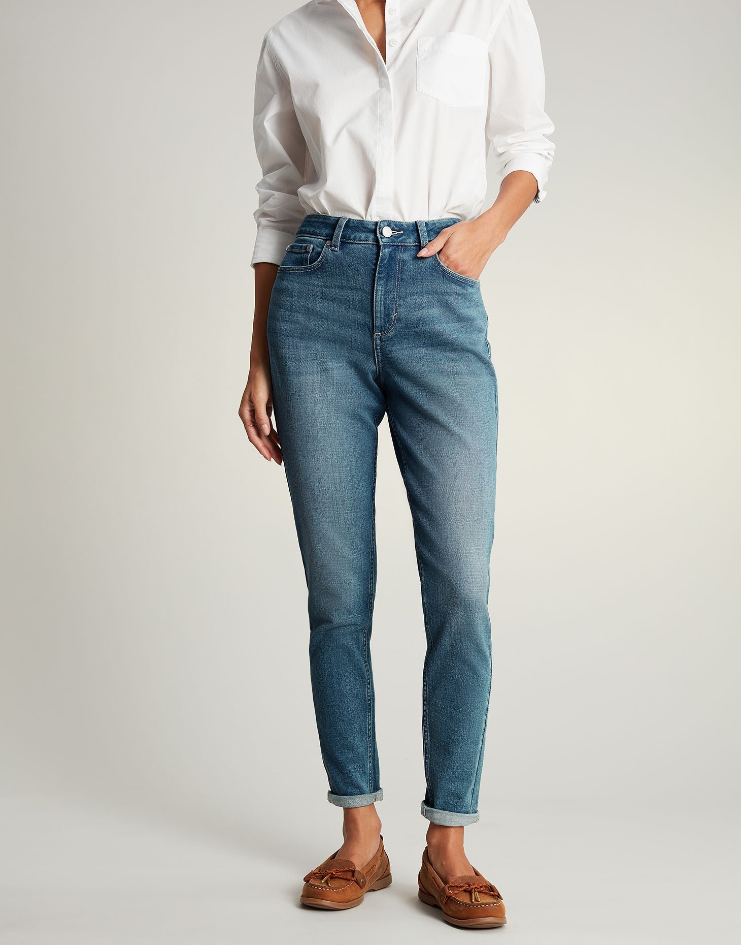 Joules Monroe High Rise Stretch Skinny Jeans