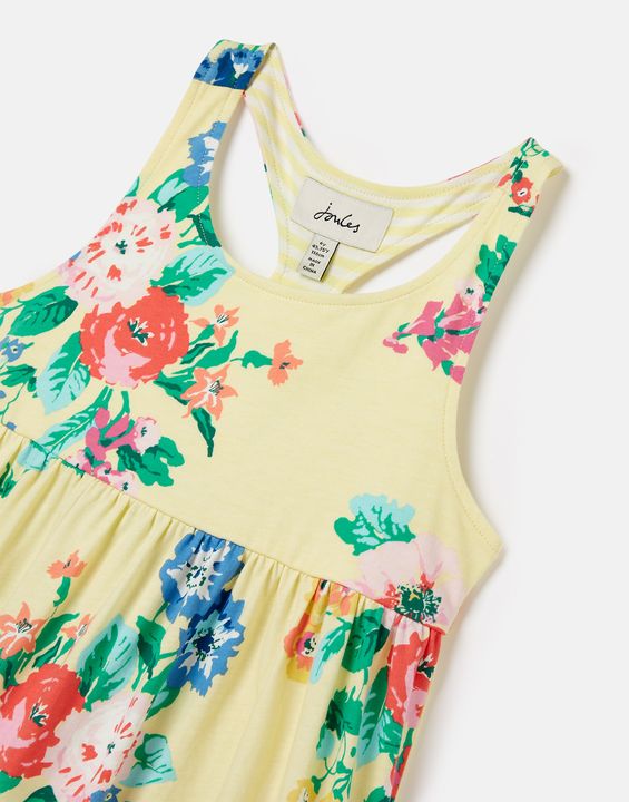 Joules Girls Juno Tiered Jersey Dress