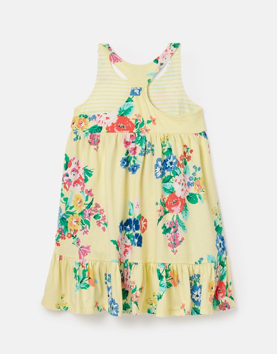 Joules Girls Juno Tiered Jersey Dress