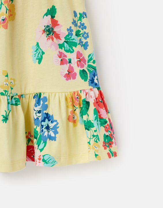 Joules Girls Juno Tiered Jersey Dress