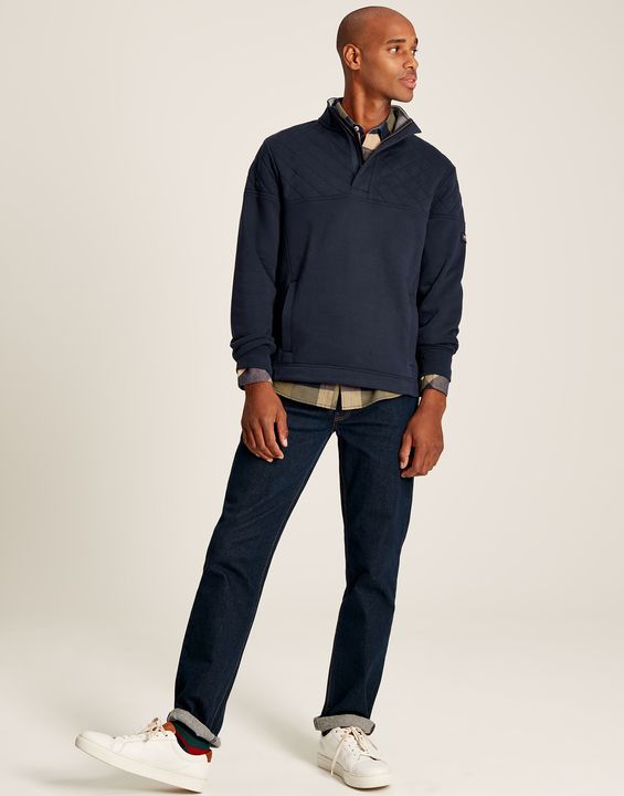 Joules Darrington Zip-Neck Sweatshirt