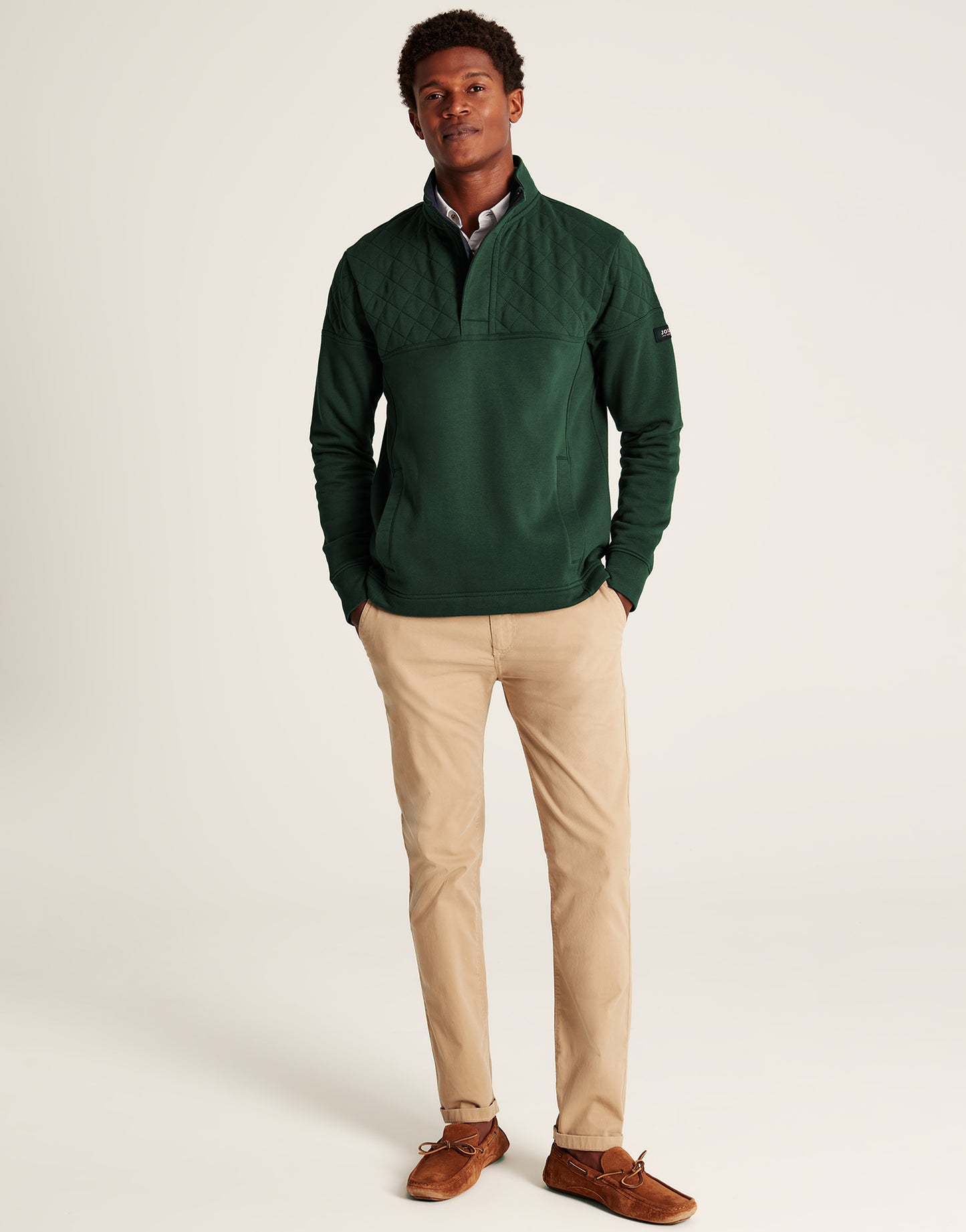 Joules Darrington Zip-Neck Sweatshirt