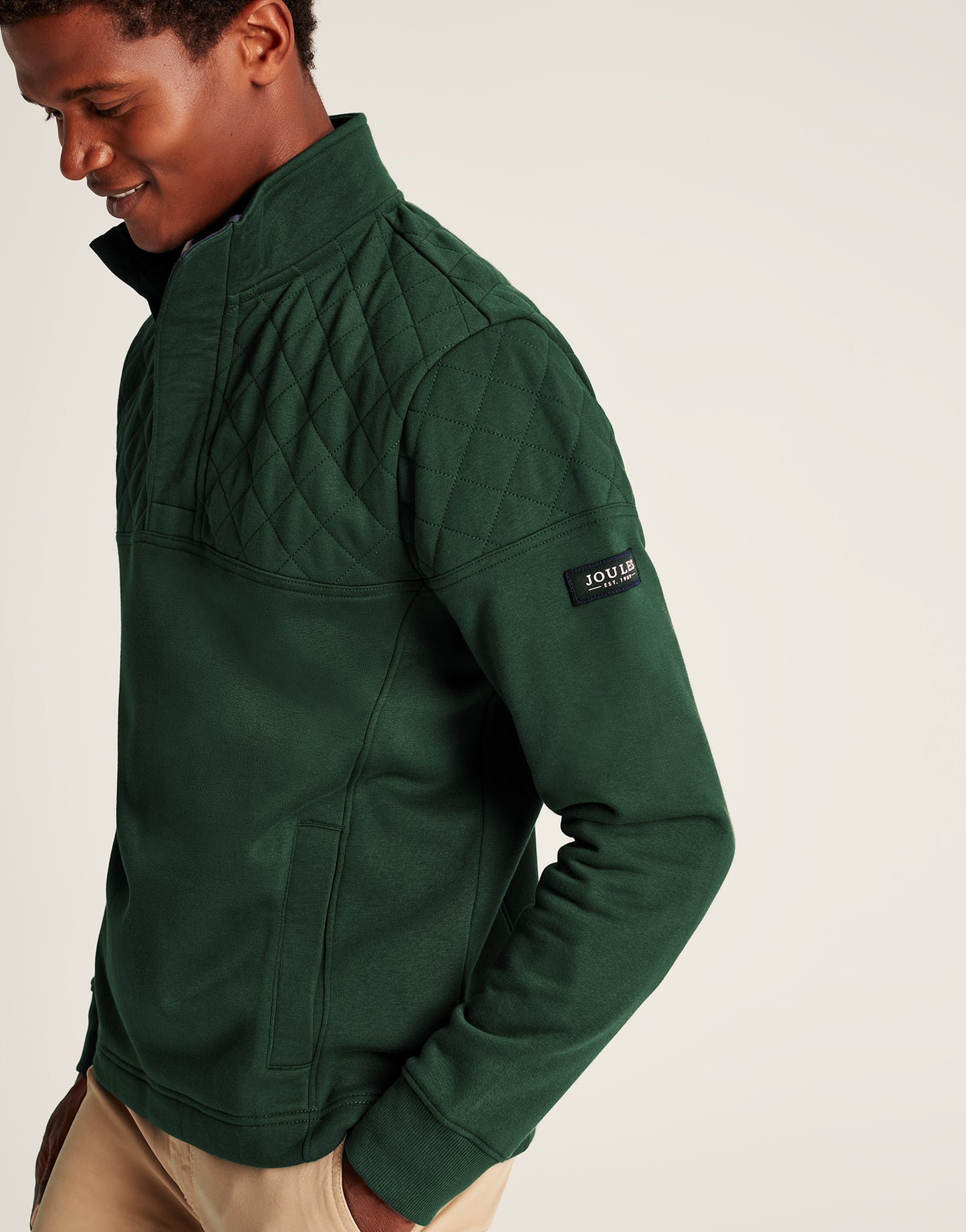 Joules Darrington Zip-Neck Sweatshirt
