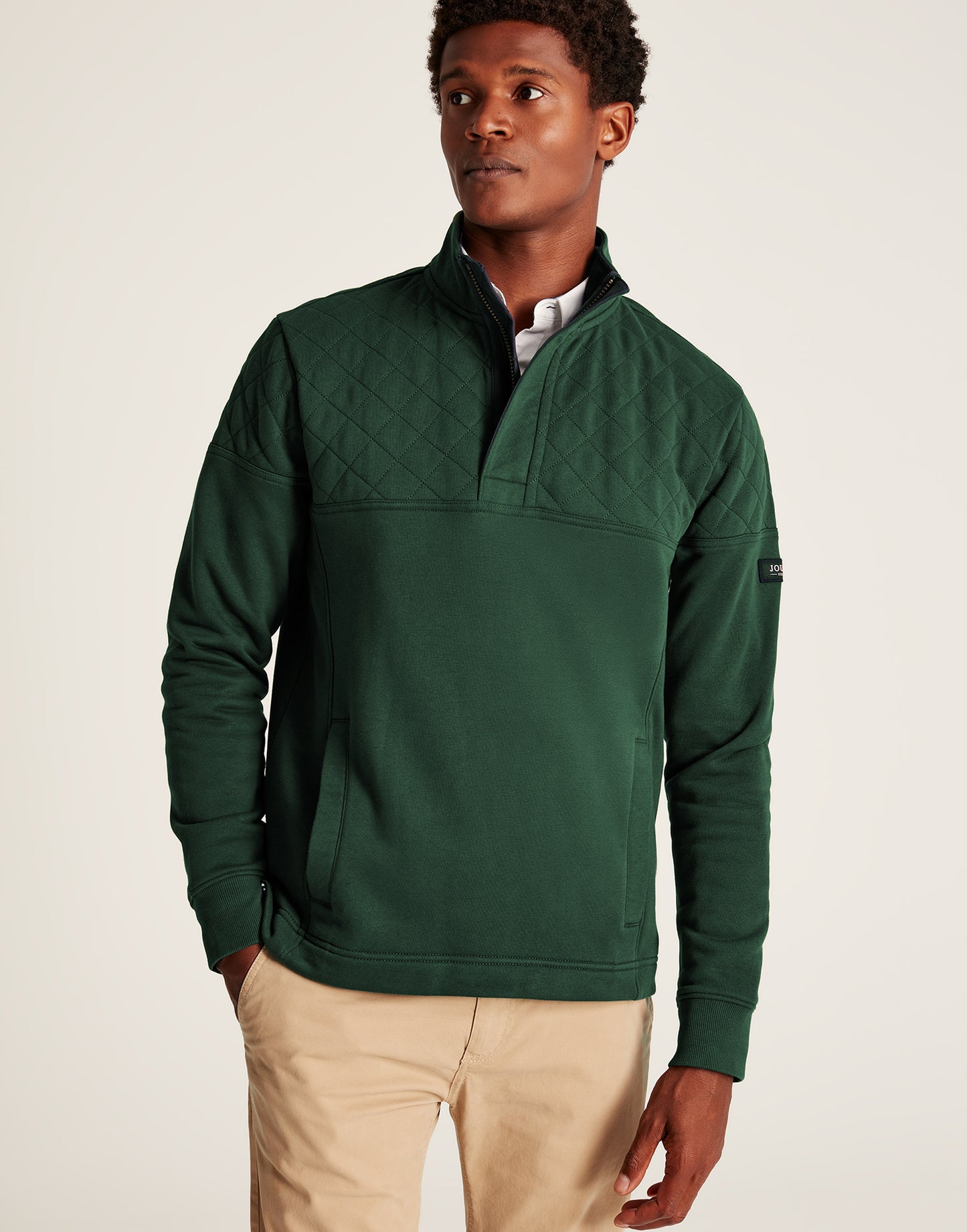 Joules Darrington Zip-Neck Sweatshirt