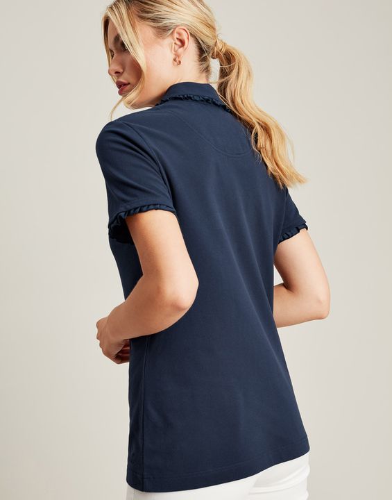 Joules Rylie Frill Polo Shirt