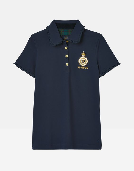 Joules Rylie Frill Polo Shirt