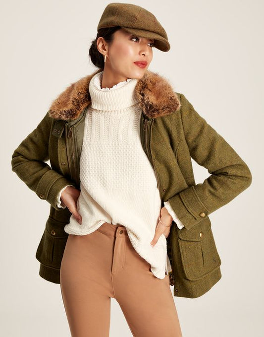 Joules Fieldcoat Luxe Tweed Jacket with Removable Gilet