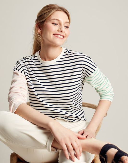 Joules Esther Drop Shoulder Long Sleeve Top