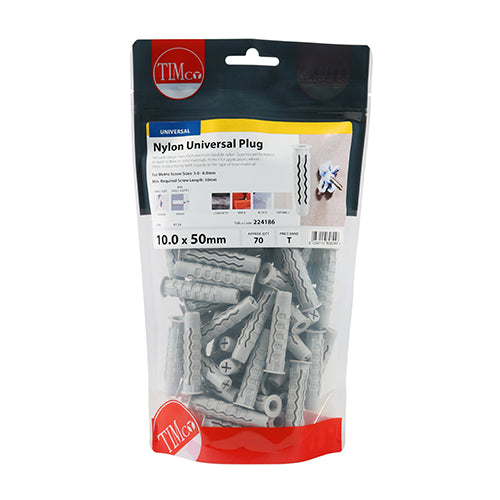 Timco Nylon Universal Plugs