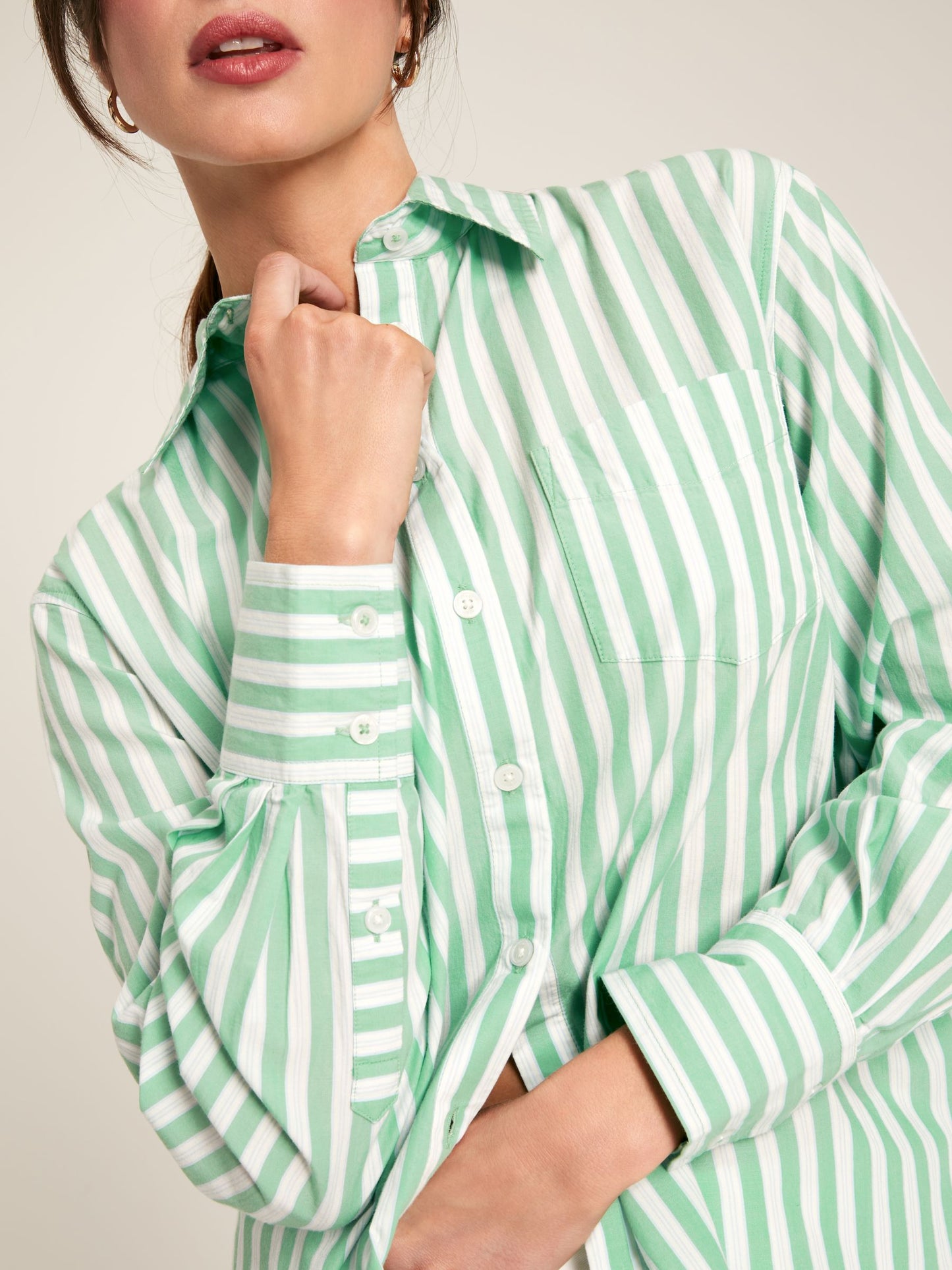 Joules Amilla Striped Cotton Shirt
