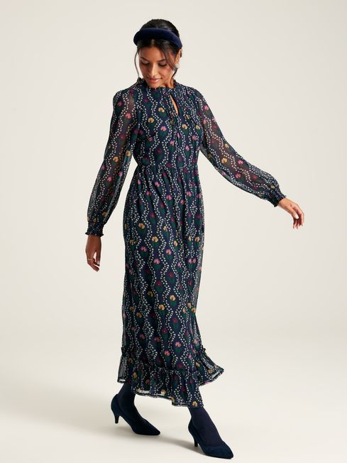 Joules Helena Georgette Dress