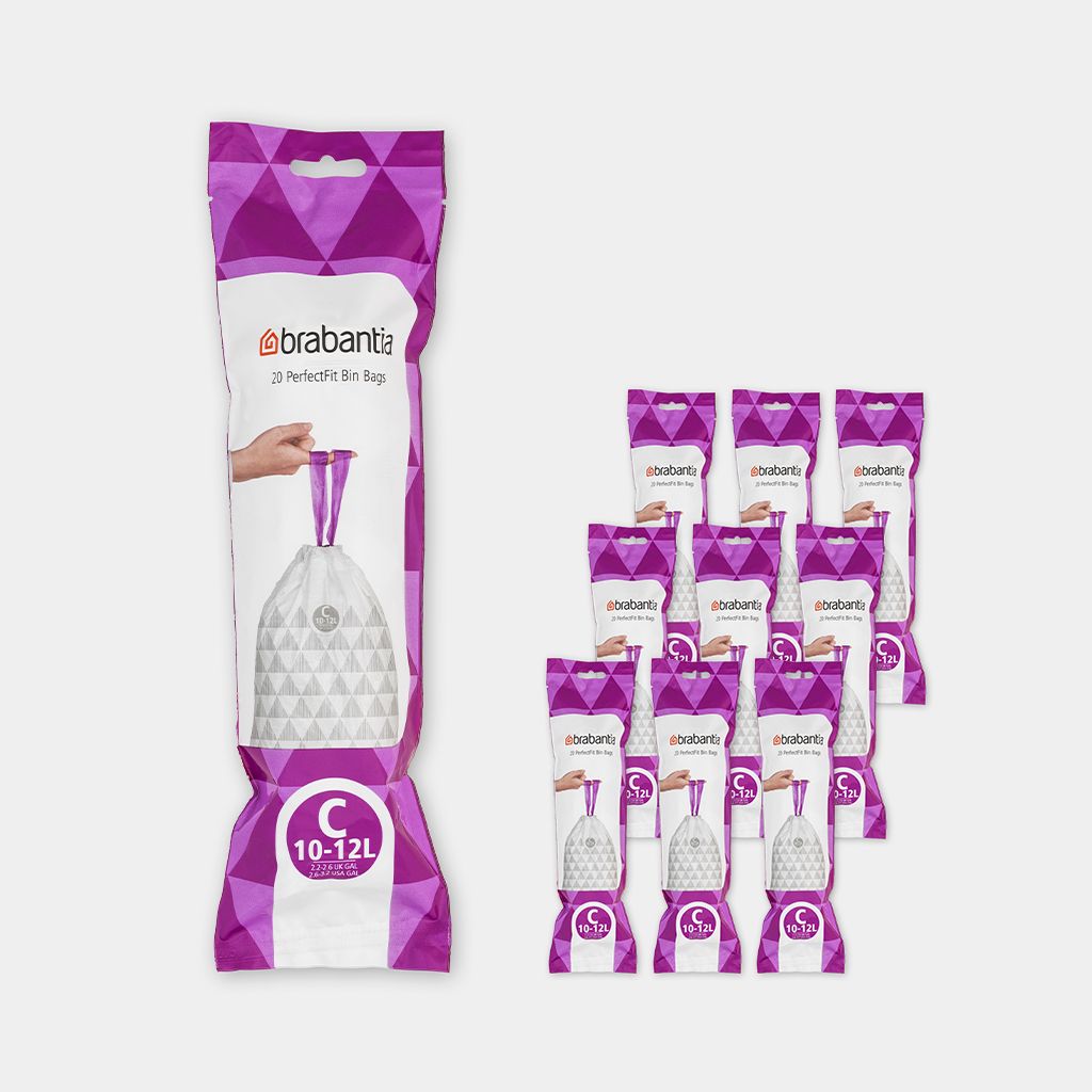 Brabantia PerfectFit Bin Bags Code C 10-12L