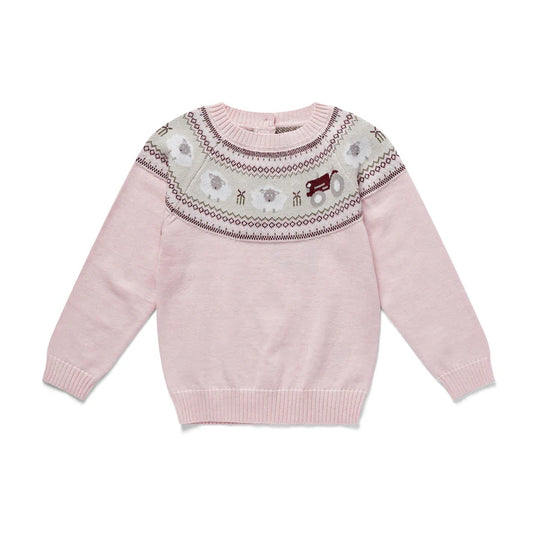 Eleanor Charles Organic Cotton Sheep Jumper