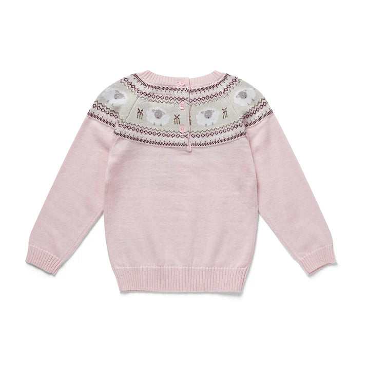 Eleanor Charles Organic Cotton Sheep Jumper