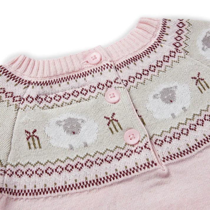 Eleanor Charles Organic Cotton Sheep Jumper