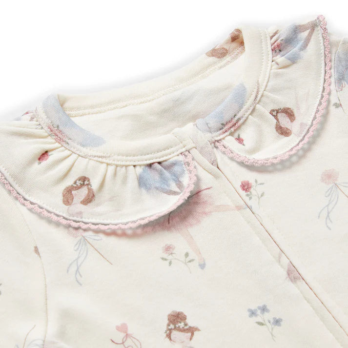 Eleanor Charles Zip Sleepsuit