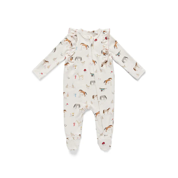 Eleanor Charles Zip Sleepsuit