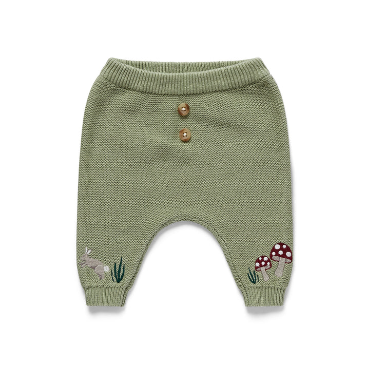 Eleanor Charles The Organic Cotton Embroidered Joggers