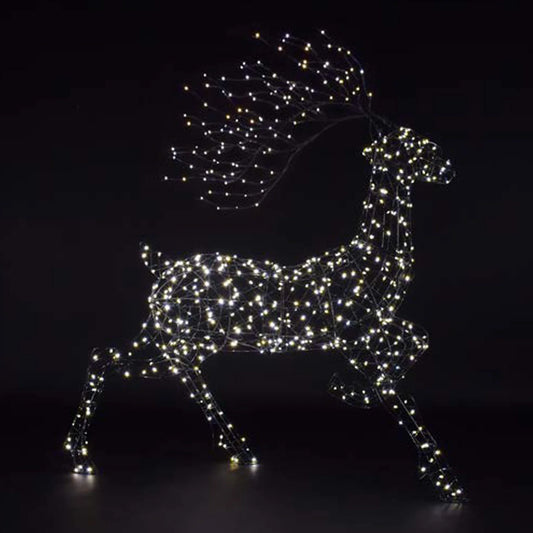 Noma 1.4m Grey Flexi Woburn Stag with Branch Antlers