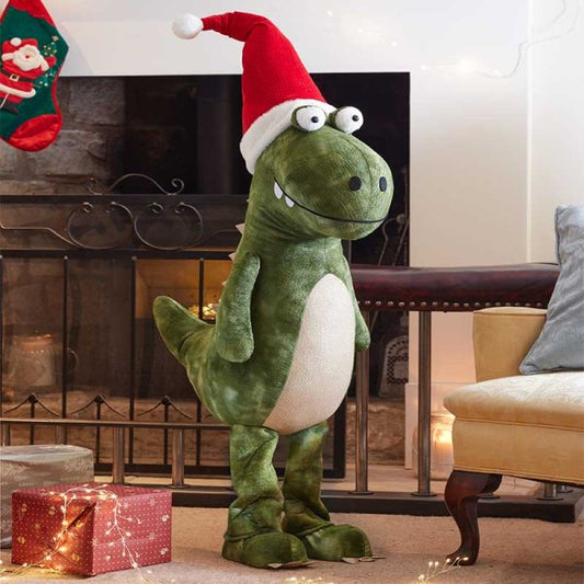 Three Kings Humongous Festive Dino Seasonal Plush