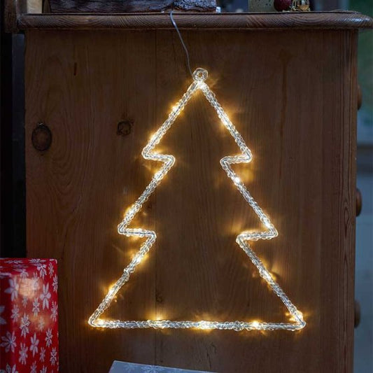 Three Kings Warm White IceTree Decoration