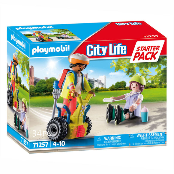 Playmobil City Life Starter Pack Rescue with Balance Racer 71257