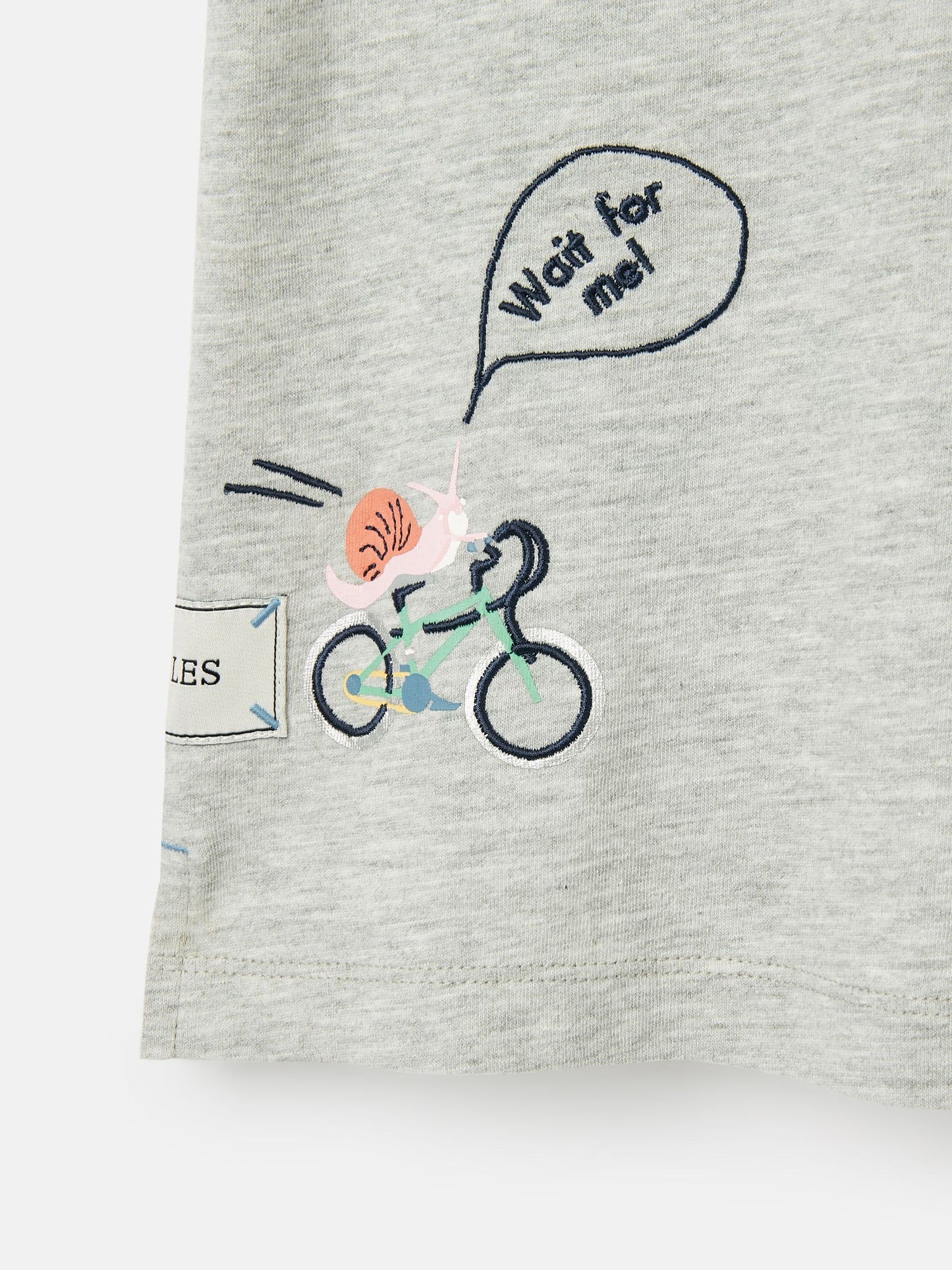 Joules Zack Short Sleeve Applique T-Shirt