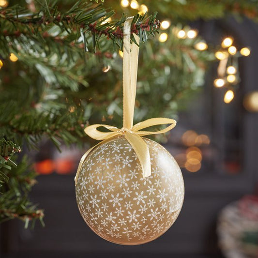 Three Kings Vintage Snowflake Bauble