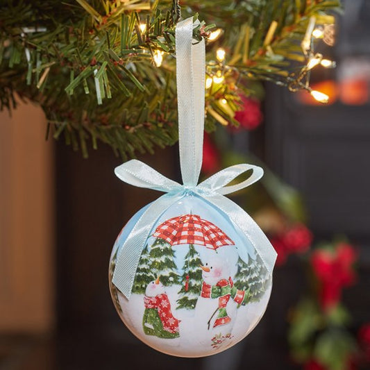 Three Kings Singing Snowmen Bauble
