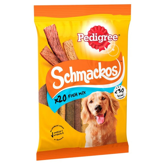 Pedigree Schmackos Fish Mix 20-Pack