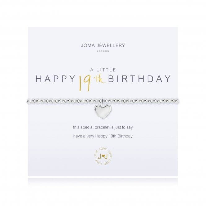 Joma Jewellery A Little 19th Birthday Bracelet