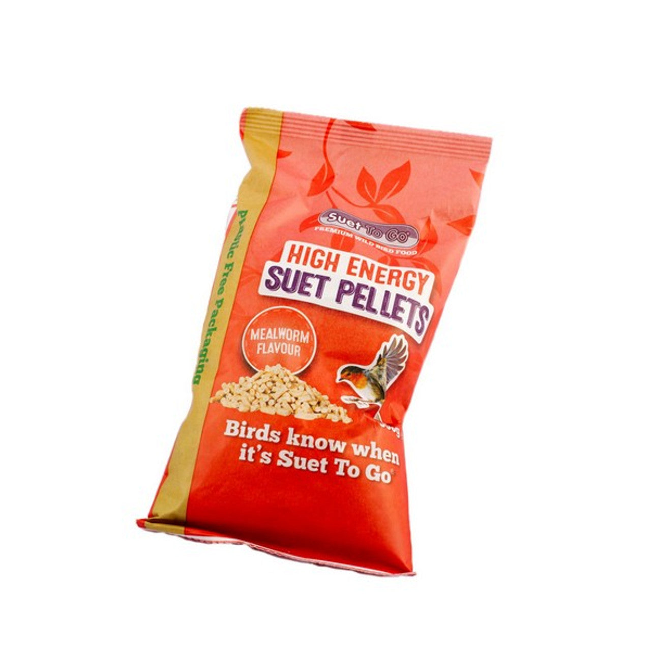 Walter Harrisons Suet to Go Mealworm Pellets 500g