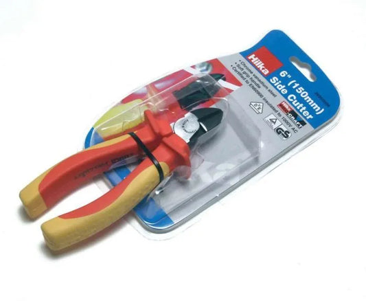 Hilka 6" 150mm Side Cutter VDE Pliers