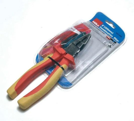 Hilka 8" 200mm Combination Plier VDE Pliers