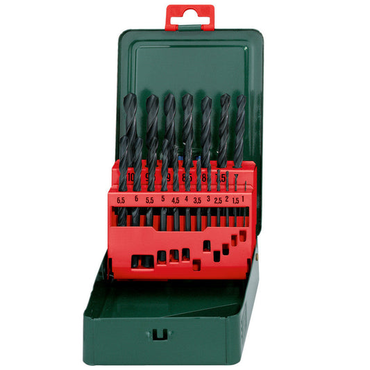 Metabo HSS-R Bit Storage Case 19 Pieces