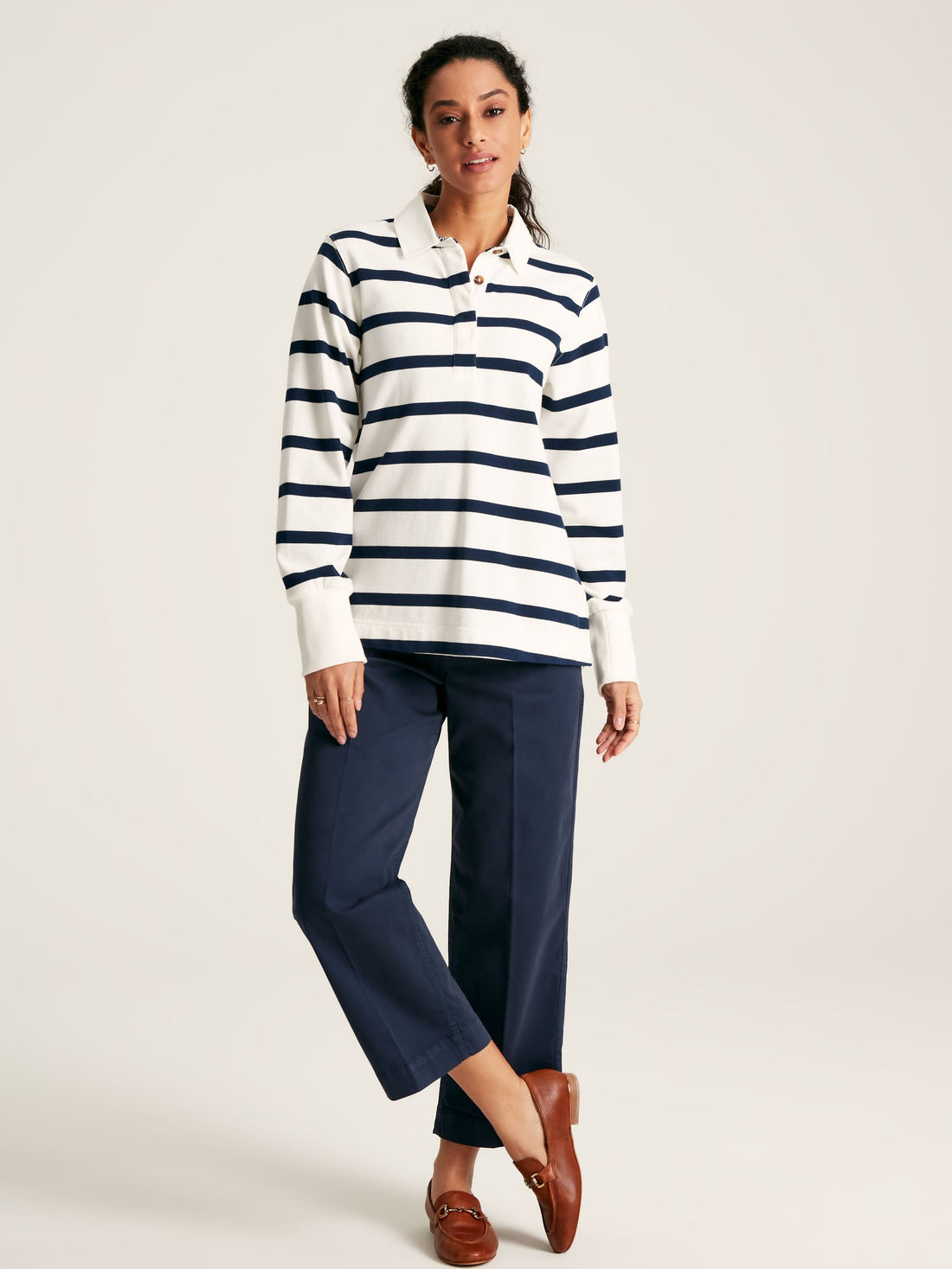 Joules Sammie Stripe Rugby Shirt Sam Turner & Sons