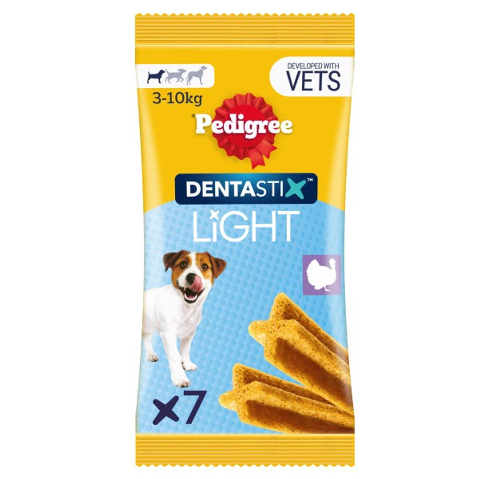 Pedigree Dentastix Light Daily Dental Chews Small Dog 7 Sticks