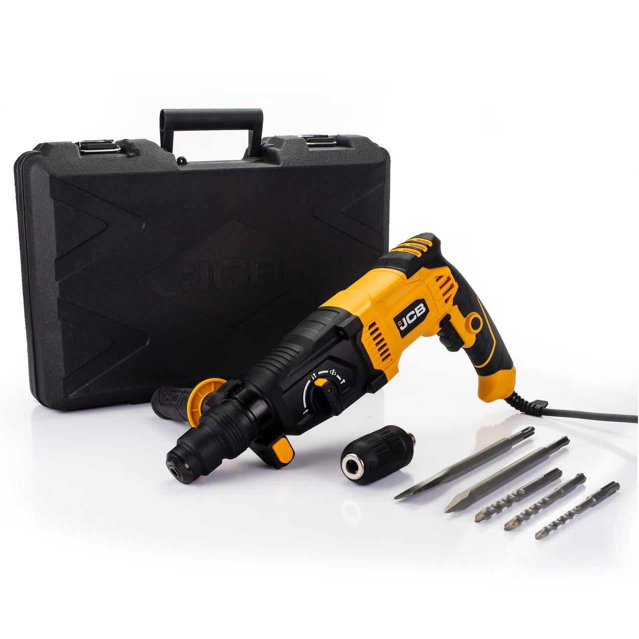 JCB Corded Electric 1050W SDS Plus Rotary Handle