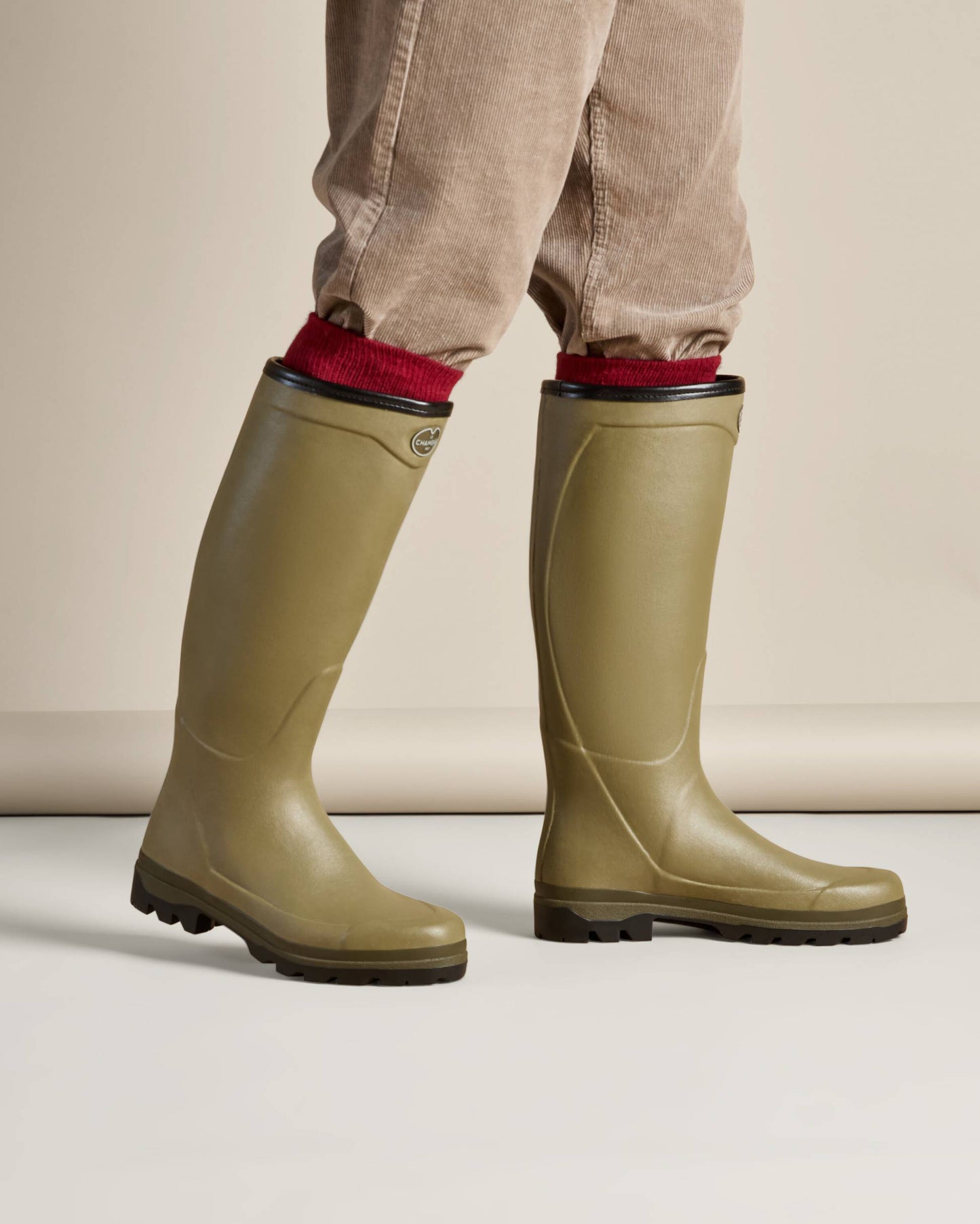 Le Chameau Country Cross Jersey Wellington Boots