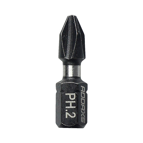 X6 Impact Phillips Driver Bit No.2 x 25 SINGLE 