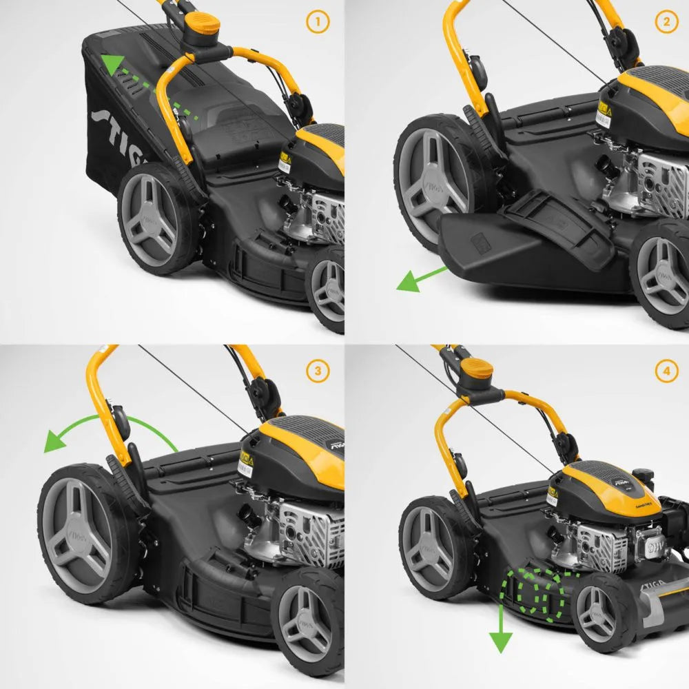 STIGA Combi 748 S Petrol Lawn Mower 46cm