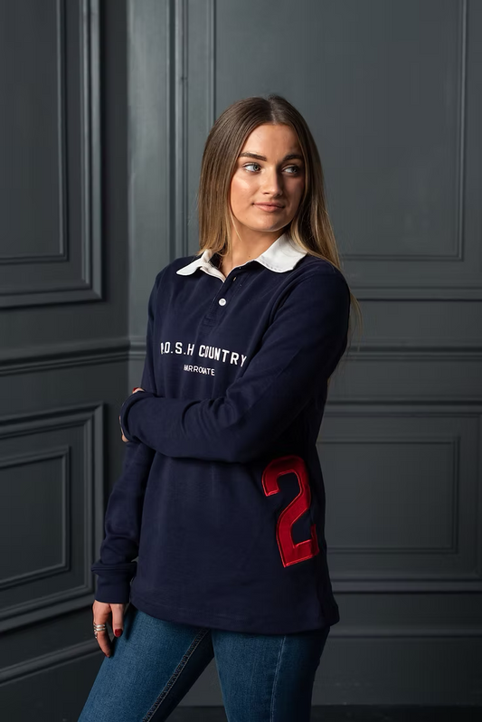 P.O.S.H. Country Unisex The Rudding Rugby Shirt